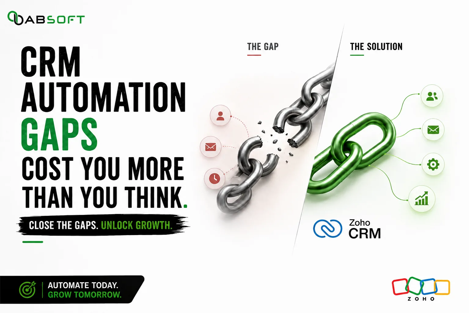Why Your Sales Team Is Losing Deals: 6 CRM Automation Gaps (And How to Fix Them in Zoho)