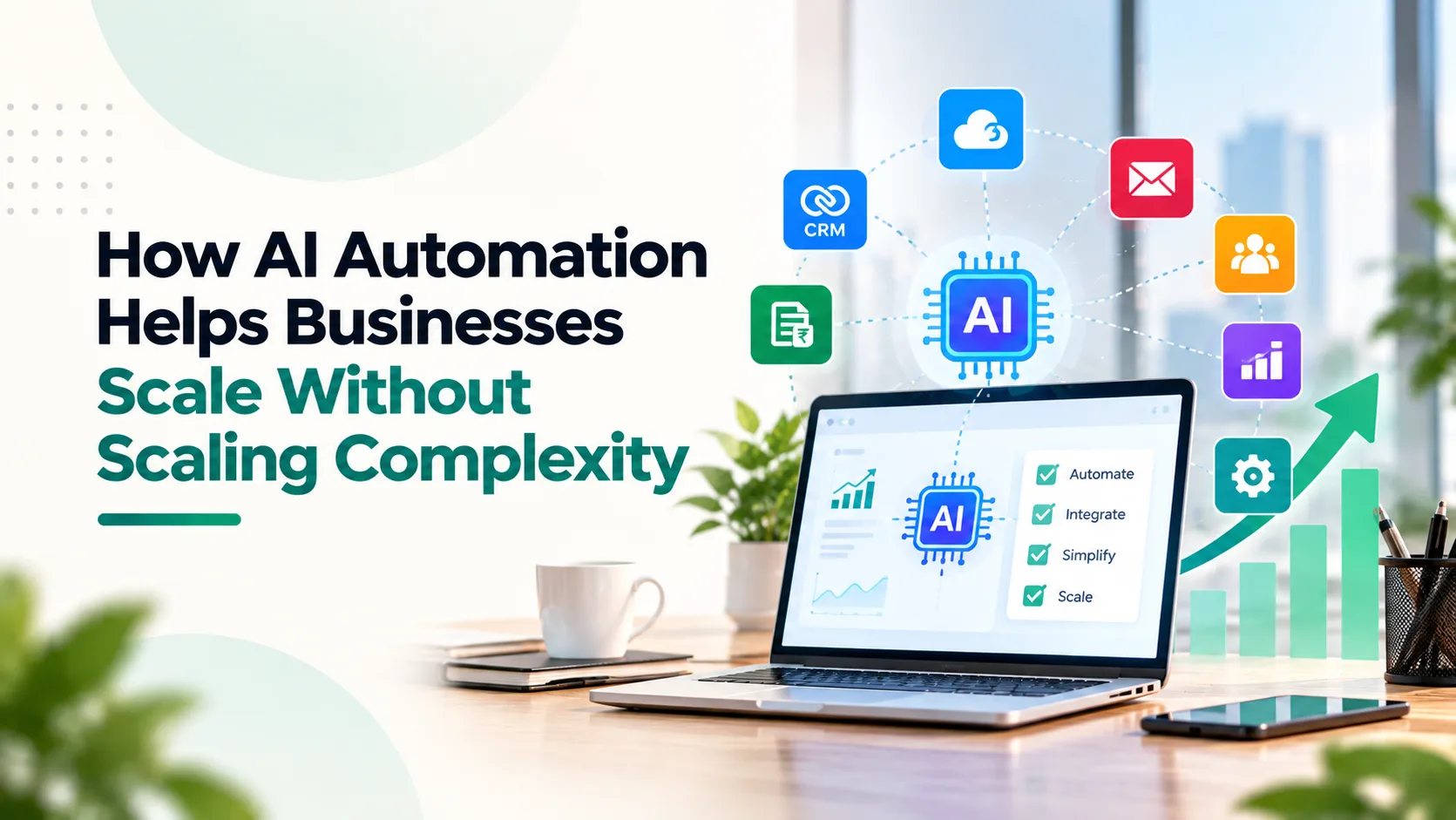 How AI Automation Helps Businesses Scale Without Scaling Complexity