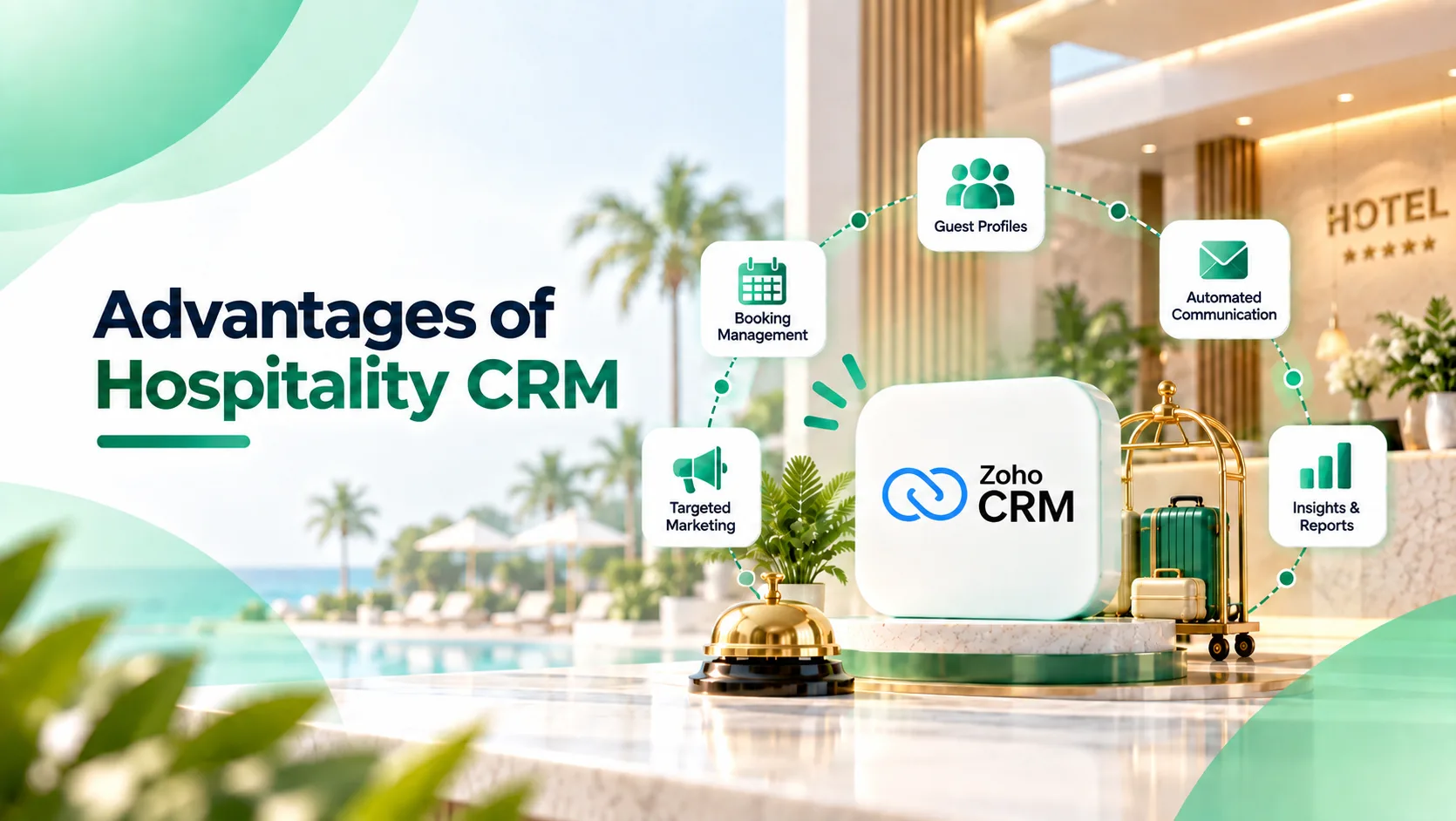 Advantages of Hospitality CRM and Why Zoho Leads the Way for Hotels
